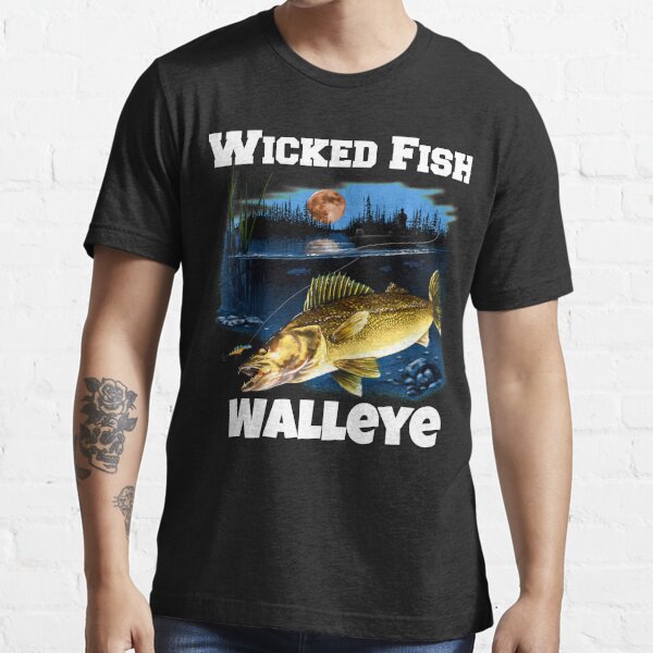 A Few Men Can Catch Walleye Fisherman Fishing Fanatic Essential T-Shirt  for Sale by fantasticdesign