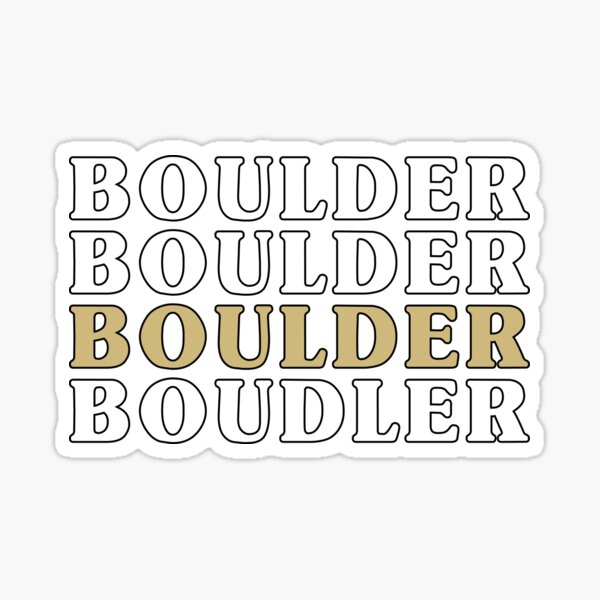 Aperçu de l'œuvre Boulder Colorado créée et vendue par sydneyurban.