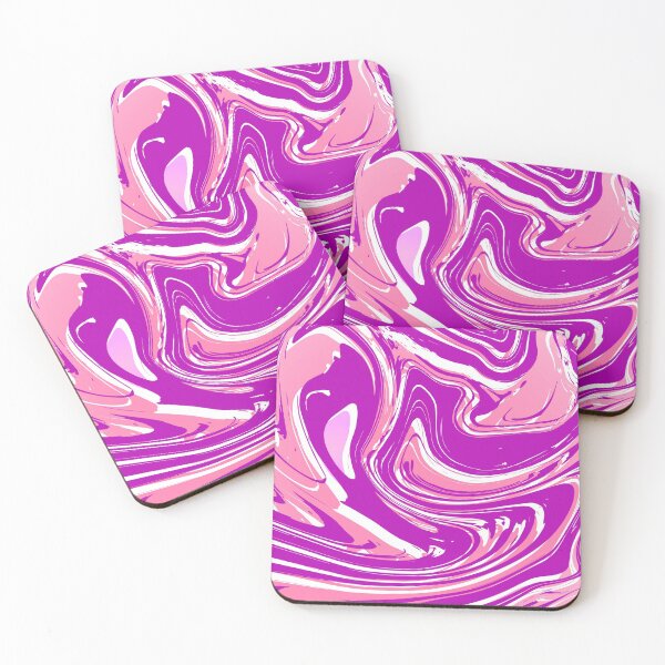 Item preview, Funky, pink swirling abstract pattern  designed and sold by yougalore.