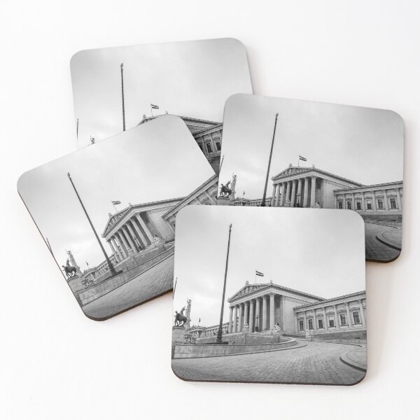 Item preview, Austrian Parliament Building in monochrome designed and sold by wellsie82.