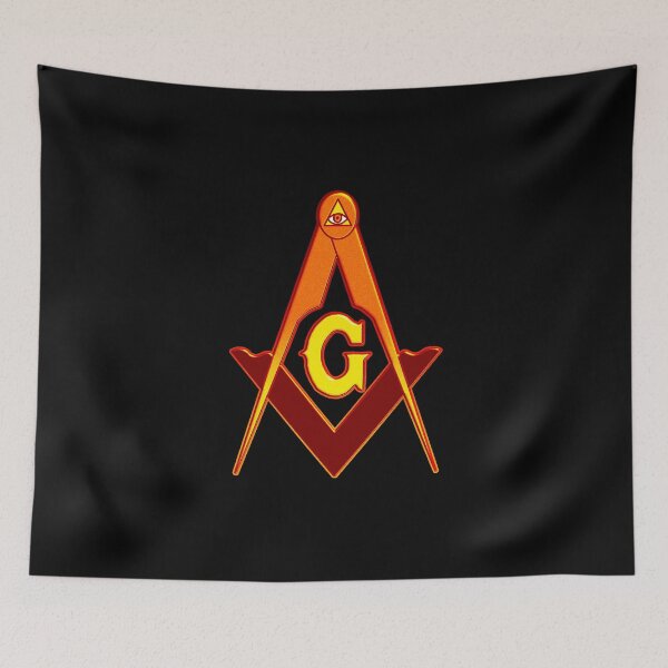Item preview, Freemason Compass Flame designed and sold by IBMClothing.