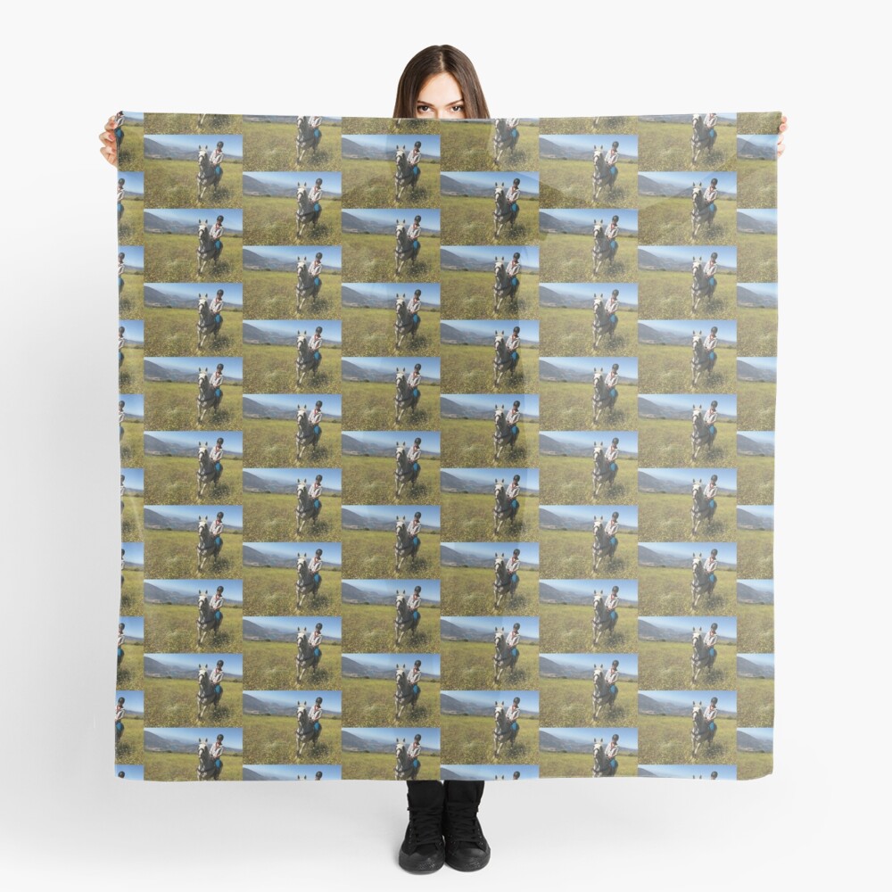 Martini in a meadow Scarf