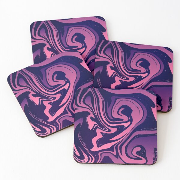 Item preview, Funky, pink, purple swirling abstract pattern  designed and sold by yougalore.