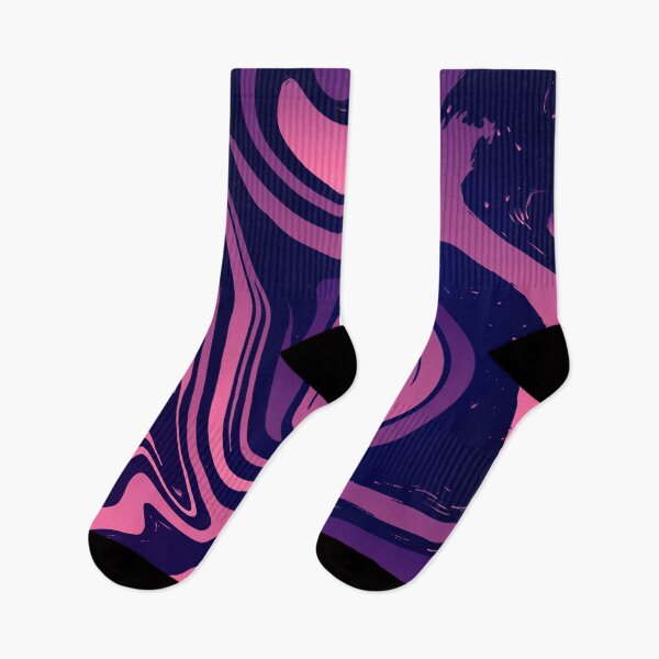 Item preview, Funky, pink, purple swirling abstract pattern  designed and sold by yougalore.
