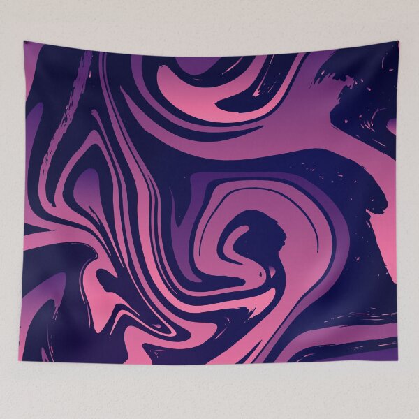 Item preview, Funky, pink, purple swirling abstract pattern  designed and sold by yougalore.
