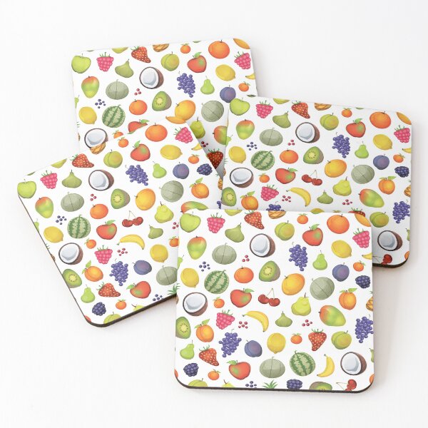 Item preview, Cute Fruit Pattern designed and sold by Mexikawaii.