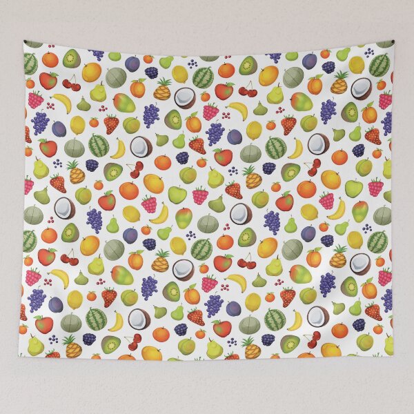 Item preview, Cute Fruit Pattern designed and sold by Mexikawaii.