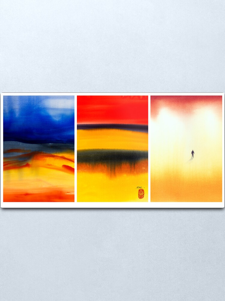 Alternate view of Alone Again Metal Print