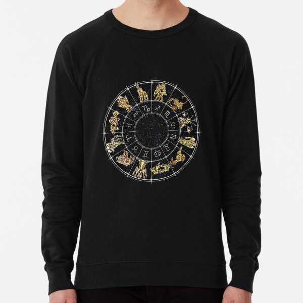 Zodiac Wheel - Saint Seiya Lightweight Sweatshirt