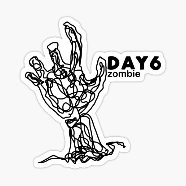 "DAY6 Zombie Hand " Sticker for Sale by Mariseoul Redbubble