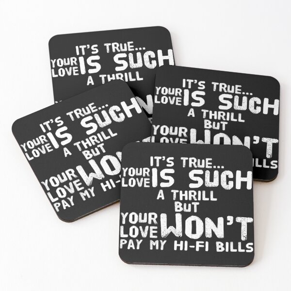 Item preview, It's True Your Love White Text designed and sold by TWMBDesigns.