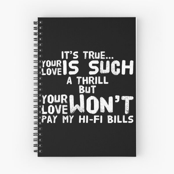 Item preview, It's True Your Love White Text designed and sold by TWMBDesigns.
