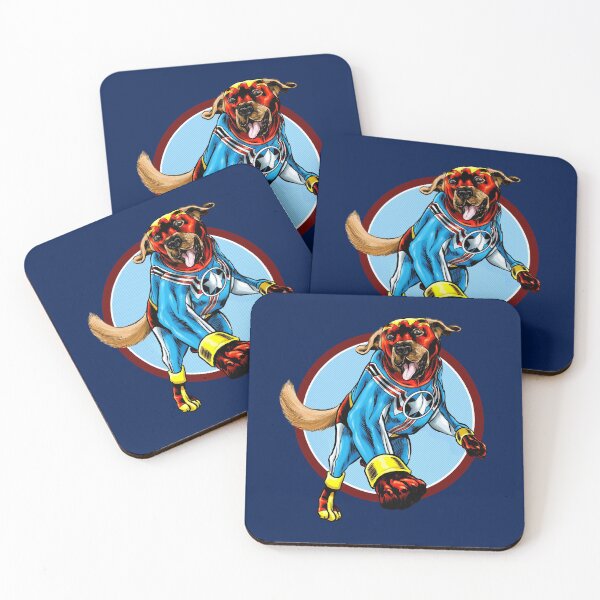 Item preview, Fighting Americanine! - circle designed and sold by 13thFloorDesign.