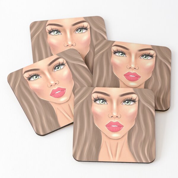 Item preview, Beautiful doll face drawing realistic portrait  designed and sold by Imanitasong.
