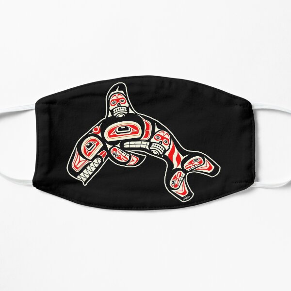 Alaskan Orca (Reversed) Flat Mask