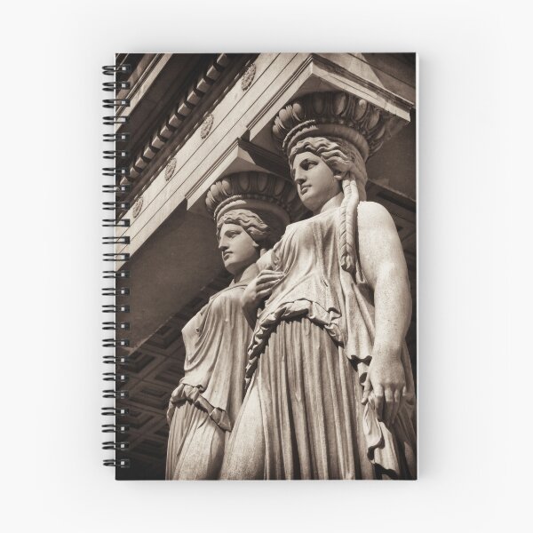 Item preview, temple caryatids designed and sold by Debra Peck.