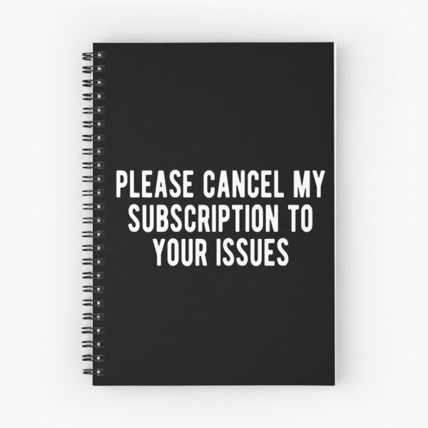 Item preview, Please Cancel My Subscription to Your Issues designed and sold by CatMonkStudios.