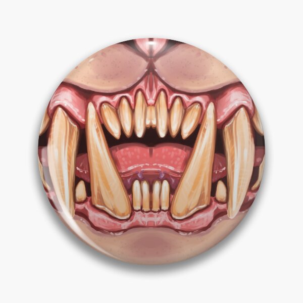 Item preview, Cat Teeth Face Mask in Light Flesh 2 designed and sold by hollowedskin.
