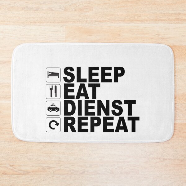 Item preview, sleep eat service repeat designed and sold by AbisZ.