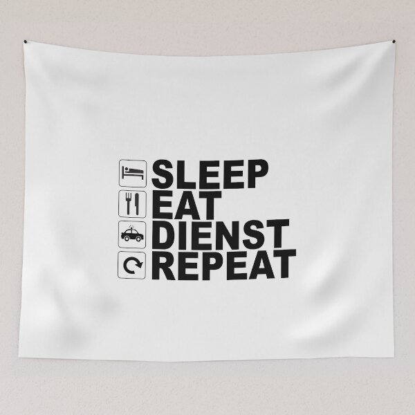 Item preview, sleep eat service repeat designed and sold by AbisZ.