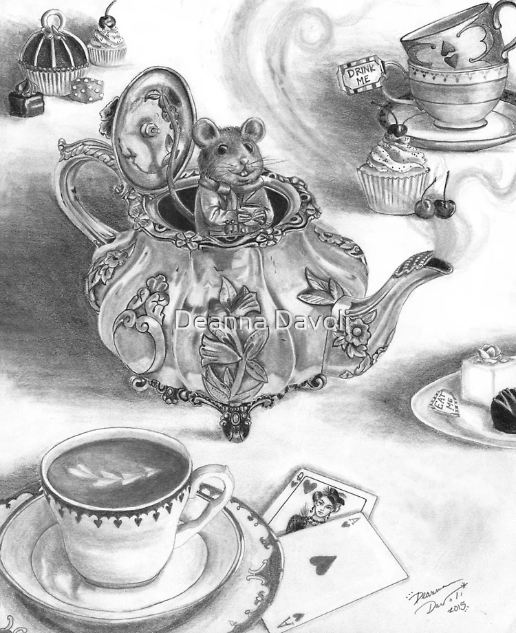 Alice Dormouse Teapot