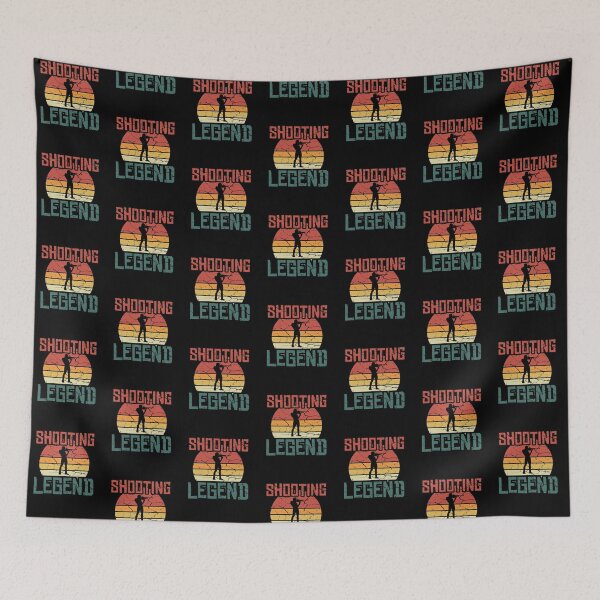 Item preview, Vintage Retro Distressed Shooting Legend t shirt designed and sold by Dan66.