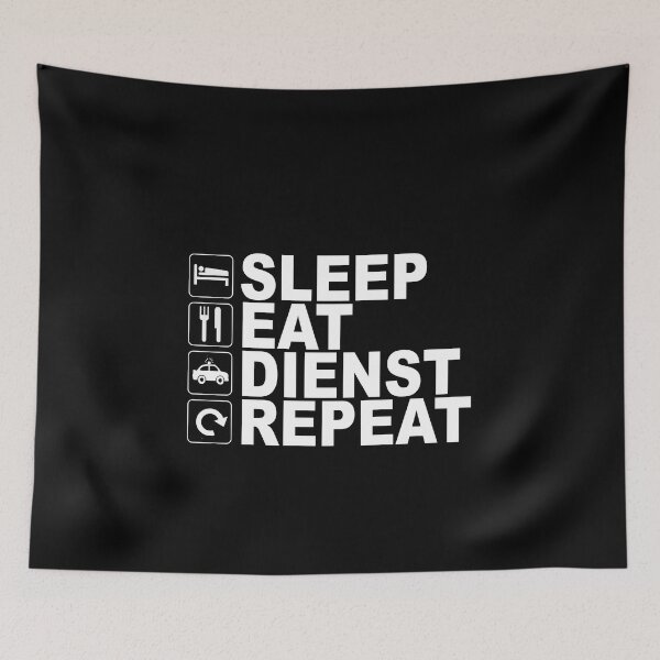 Item preview, sleep eat service repeat designed and sold by AbisZ.