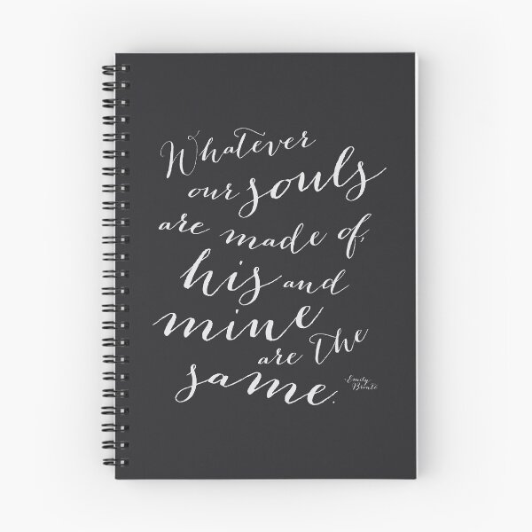 Item preview, Whatever Our Souls Are Made of, His and Mine are the Same in Black and White designed and sold by Kristen Glanzmann.