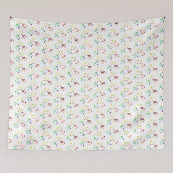 Item preview, happy cat color dot designed and sold by miaterinka.
