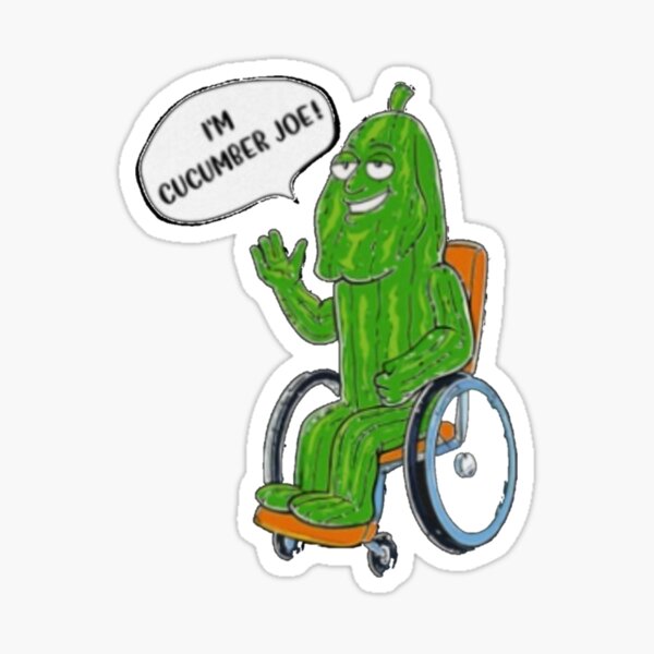 "cucumber joe" Sticker for Sale by Samereisheh Redbubble