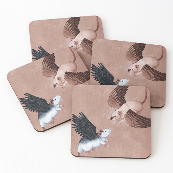 Item preview, Winged Rats designed and sold by WolfySilver.