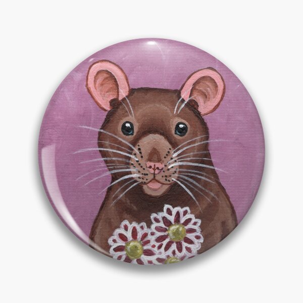 Item preview, Rat and Flowers designed and sold by WolfySilver.