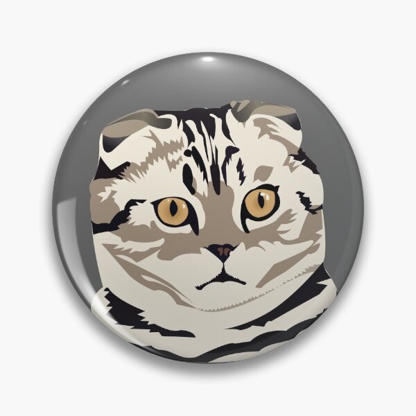 Item preview, Scottish Fold Kitty Cat designed and sold by KCPetPortraits.