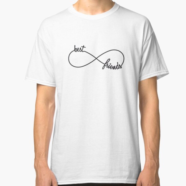 Best friends forever, infinity sign Classic T-Shirt