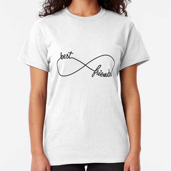 Best friends forever, infinity sign Classic T-Shirt