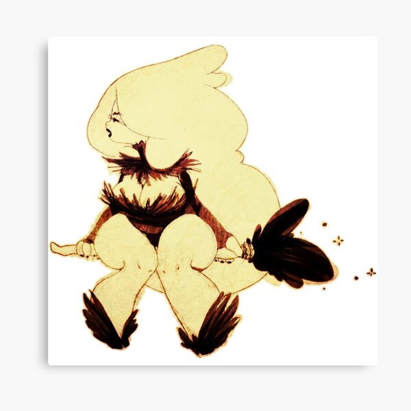 Bunny Witch Canvas Print