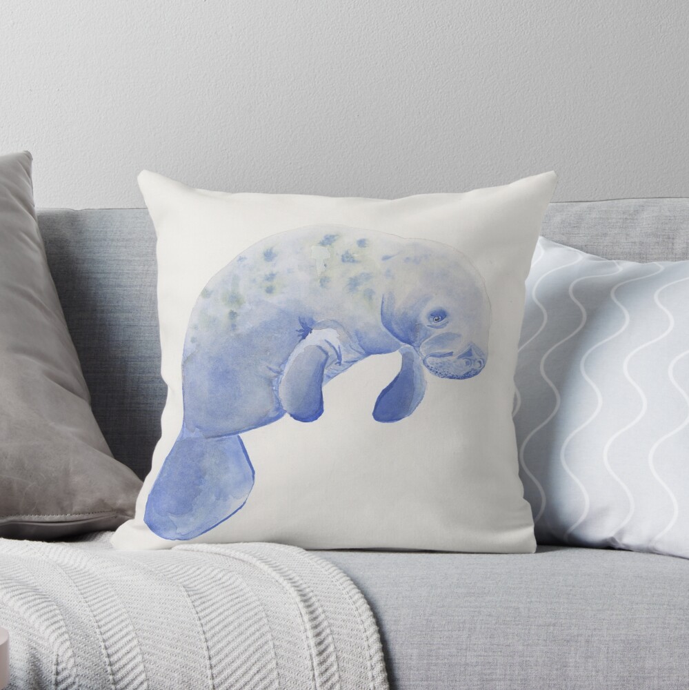 manatee body pillow