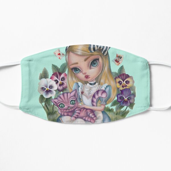 Alice In The Garden Of Pansies Mask