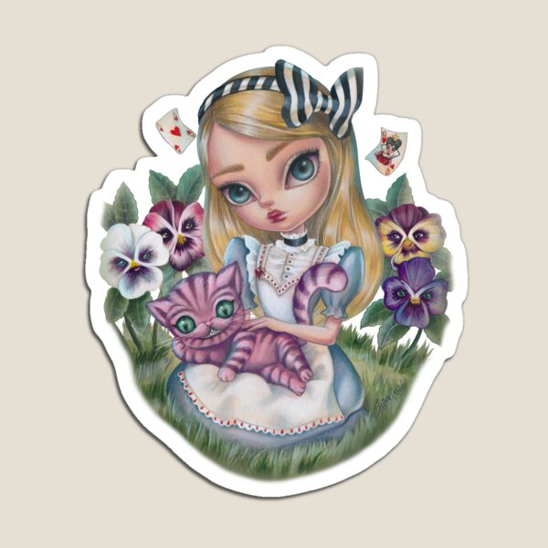 Item preview, Alice In The Garden Of Pansies designed and sold by Simona Candini.