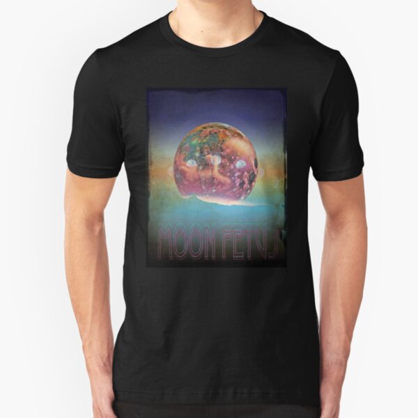 The Gentlemen Broncos Movie - Moon Fetus Slim Fit T-Shirt