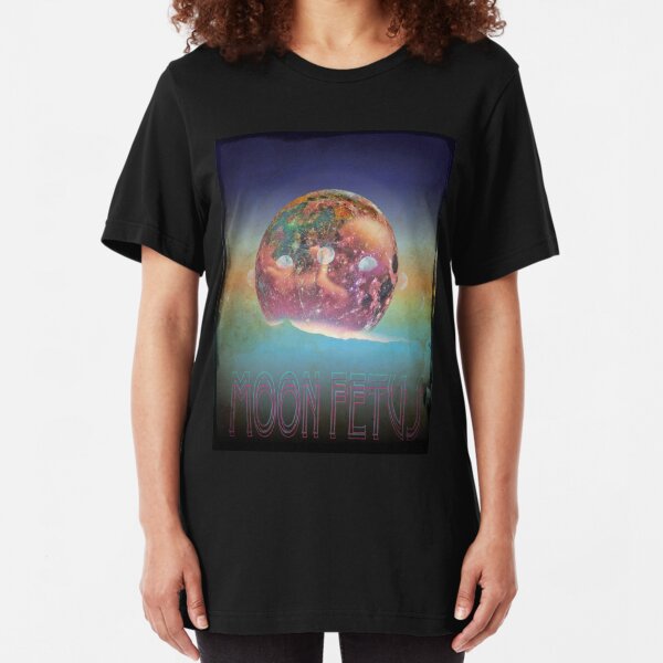 The Gentlemen Broncos Movie - Moon Fetus Slim Fit T-Shirt