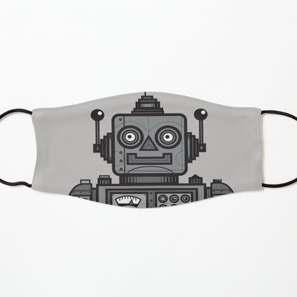 Vintage Robot Kids Mask
