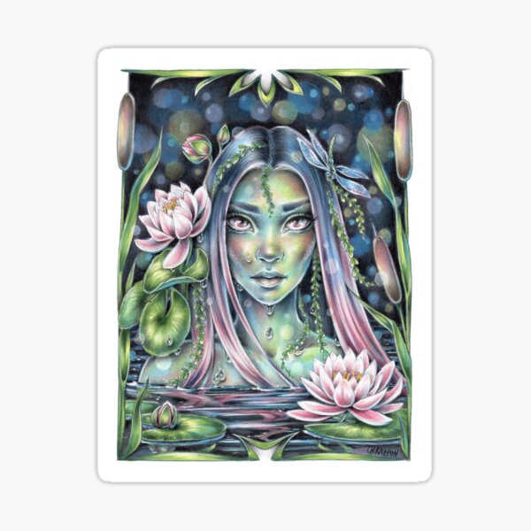 Water Nymph Sticker