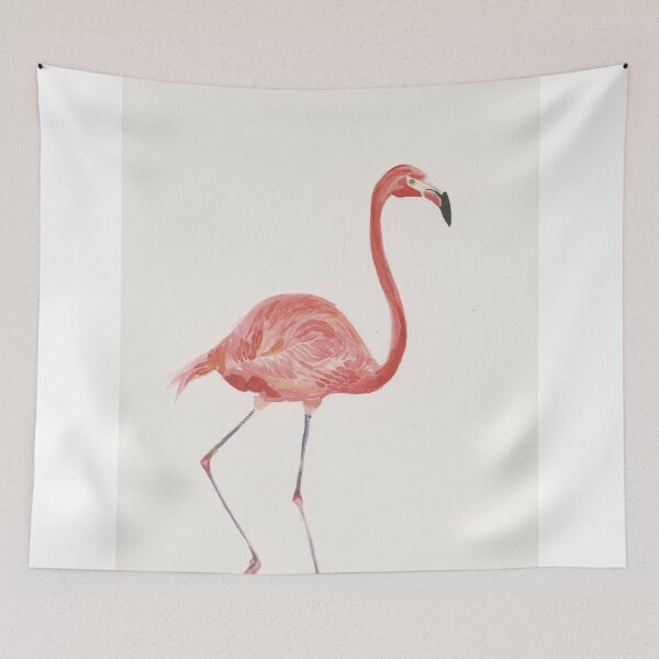 Item preview, Pink Flamingo Watercolor designed and sold by esmhutcheson.