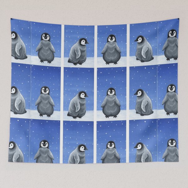 Item preview, Emperor Penguin Chicks designed and sold by WolfySilver.