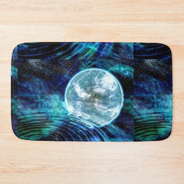 Item preview, Blue Planet with Ripples designed and sold by Sybille-Yates.
