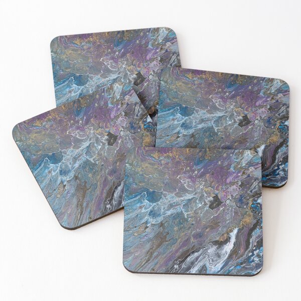 Item preview, Acrylic pour storm designed and sold by asterck.