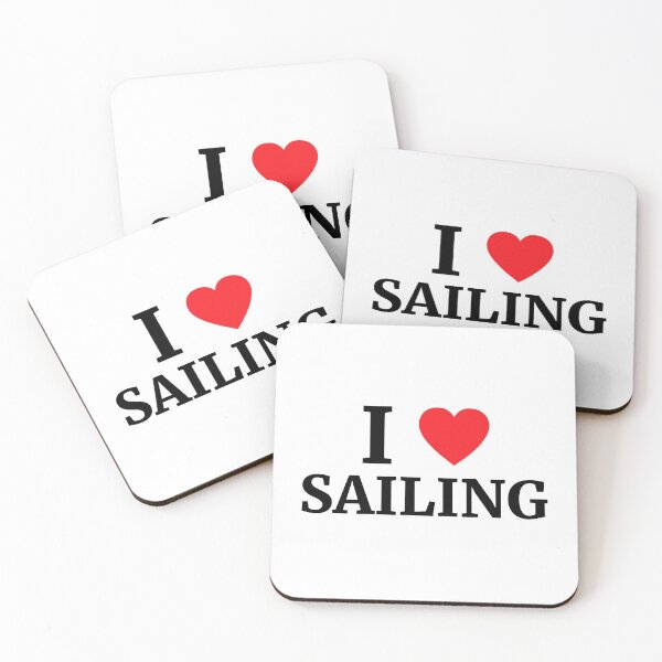 Item preview, I Love Sailing Heart  designed and sold by Vanover Designs.