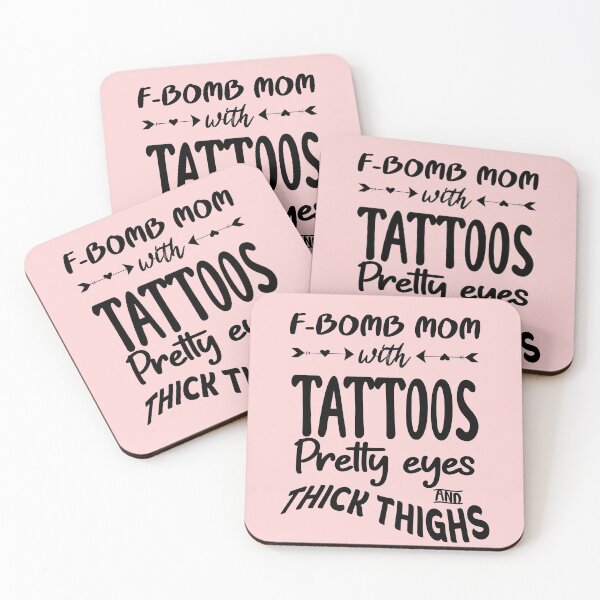 Artikelvorschau, F-BOMB Mom mit Tattoos Hübsche Augen und dicke Oberschenkel - F Bomb Mom Shirt, F Bomb Art von Mom, Cussing Mom Shirt, Funny Mom Shirt. entworfen und verkauft von sfyn-na.