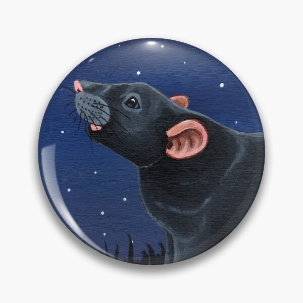 Artikelvorschau, Graue Ratte Stargazing entworfen und verkauft von WolfySilver.
